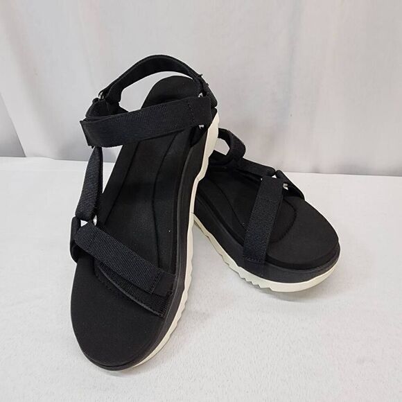 Teva Size 11 Women's Jadito Universal Strap Platform Sandals Black NEW - Picture 2 of 8